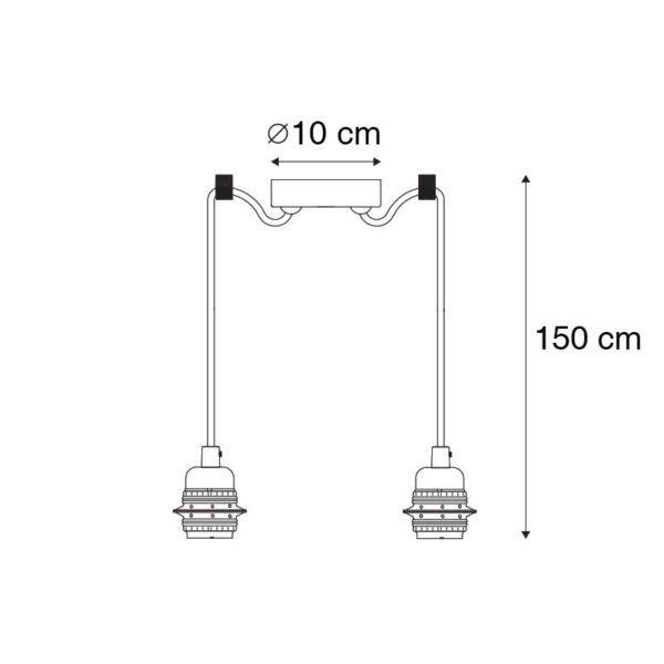 Moderne hanglamp goud - Cava 2 - Afbeelding 3