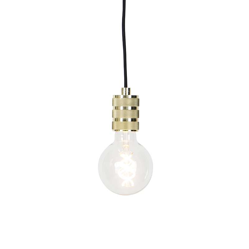 hanglampen Moderne hanglamp goud Cavalux Staal Less is more bewijst dat Zijn eenvoudige design zorgt ervoor hij rust in de ruimte. De gemaakt van staal en