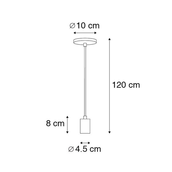Moderne hanglamp goud - Facil - Afbeelding 3