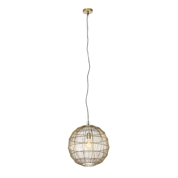 Moderne hanglamp messing 42 cm - Bolti - Afbeelding 2