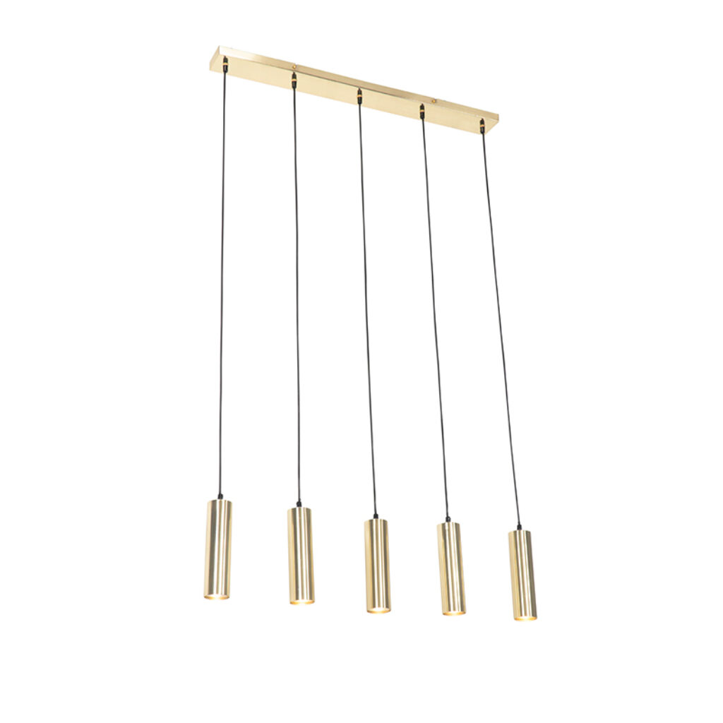 hanglampen Moderne hanglamp messing Jeana Staal Messing Hanglamp zorgt voor een moderne uitstraling van je interieur. Zijn kleur ervoor dat hij in modern of