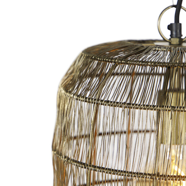 Moderne hanglamp messing 3-lichts - Redo - Afbeelding 2
