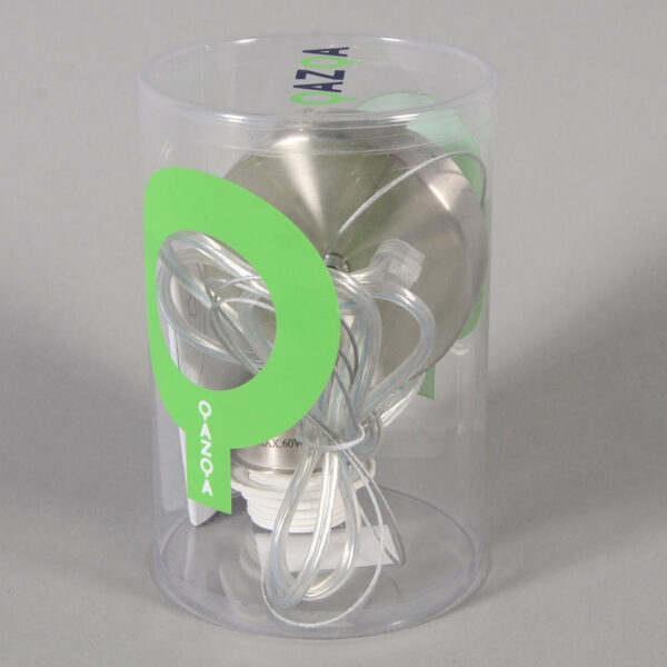 Moderne hanglamp staal met kap 45 cm zwart - Cappo 1 - Afbeelding 3