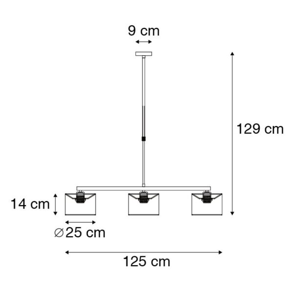 Moderne hanglamp wit rond - VT 3 - Afbeelding 3