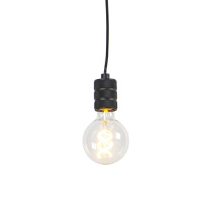 hanglampen Moderne hanglamp zwart Cavalux Staal Zwart Een multifunctionele deze Door het simplistische design en de zwarte kleur past hij in elke woonstijl. Je