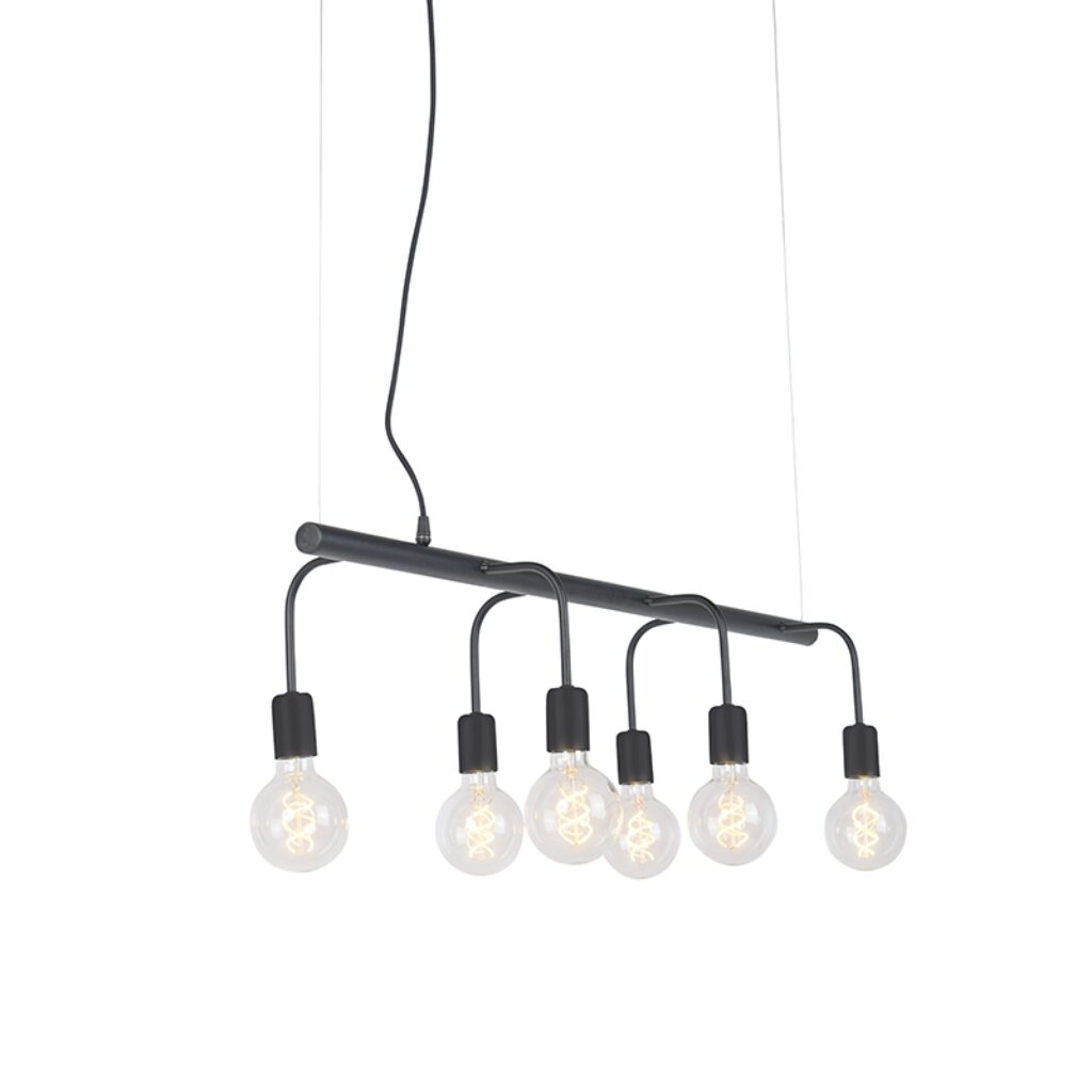hanglampen Moderne hanglamp zwart Facile Metaal Zwart De perfecte keuze voor iedere liefhebber van minimalistische en moderne Kies de onmiskenbare charme die