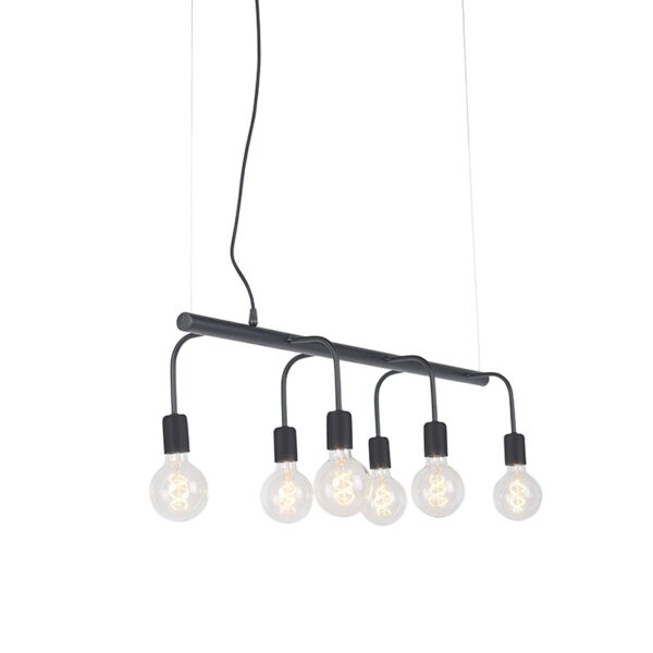 hanglampen Moderne hanglamp zwart Facile Metaal Zwart De perfecte keuze voor iedere liefhebber van minimalistische en moderne Kies de onmiskenbare charme die