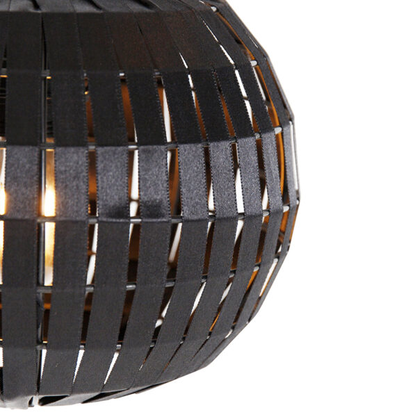 Moderne hanglamp zwart 3-lichts - Zoë - Afbeelding 2