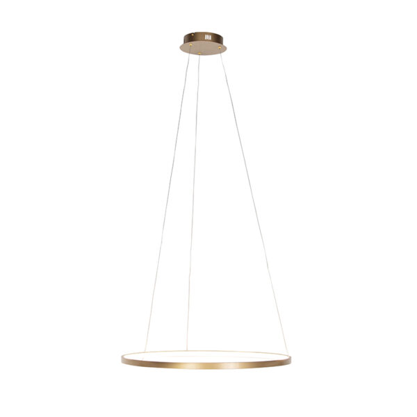 Moderne ring hanglamp goud 60 cm incl. LED - Anella - Afbeelding 2