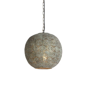 hanglampen Oosterse hanglamp 32 cm Baloo Staal is een super sfeervolle Geef jouw interieur mooi oosters tintje met deze in goud afgewerkte lamp. De opengewerkte