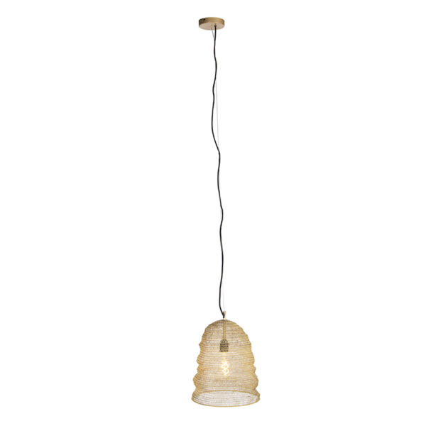 Oosterse hanglamp goud - Nidum Garza - Afbeelding 2