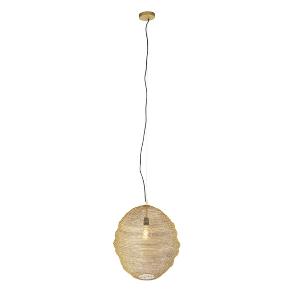 Oosterse hanglamp goud - Nidum Gran - Afbeelding 2