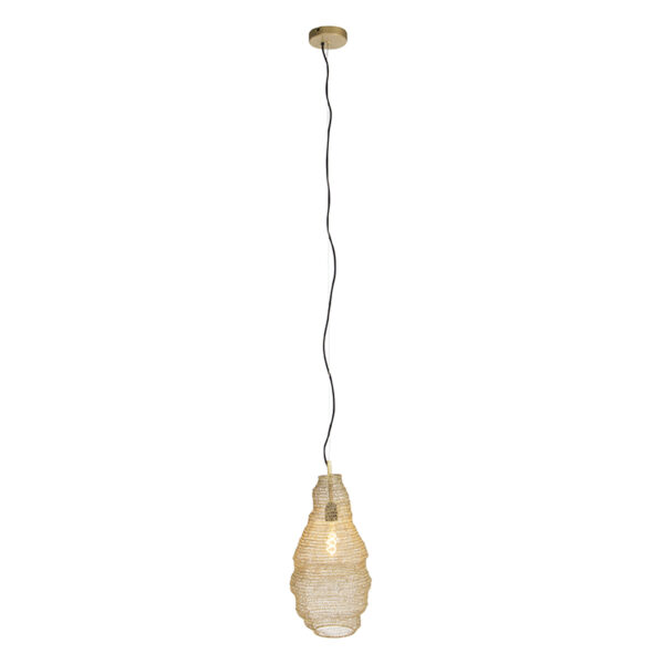 Oosterse hanglamp goud - Nidum Rombo - Afbeelding 2