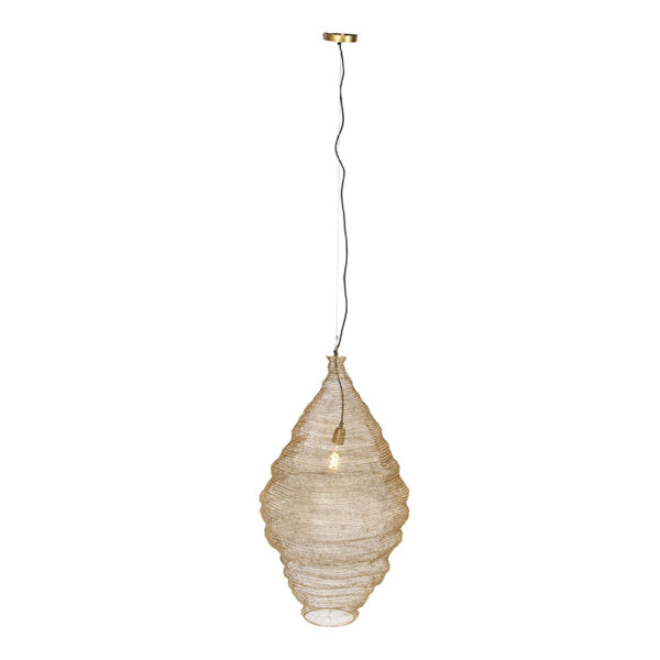 Oosterse hanglamp goud 90 cm - Nidum - Afbeelding 2