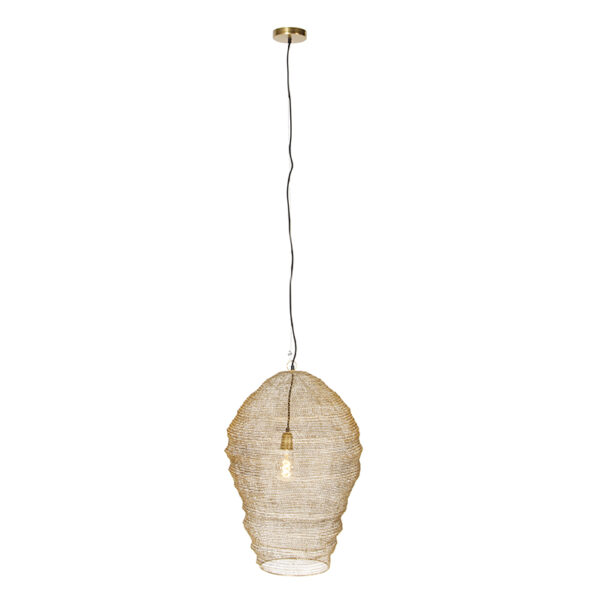 Oosterse hanglamp goud 70 cm - Nidum - Afbeelding 2