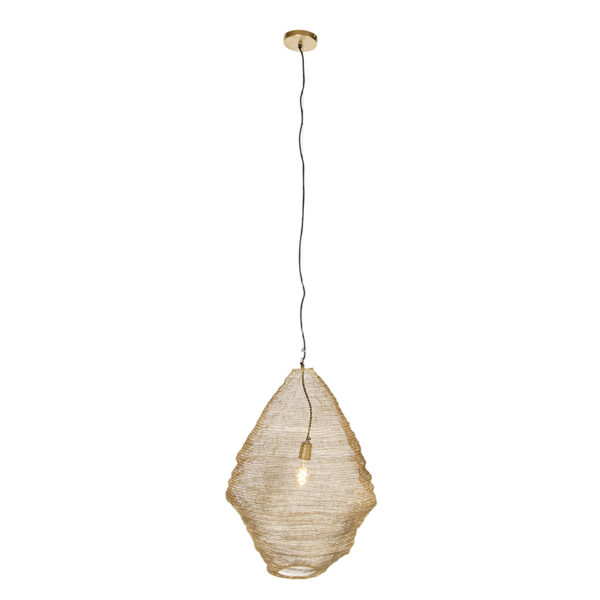 Oosterse hanglamp goud 60 cm - Nidum - Afbeelding 2