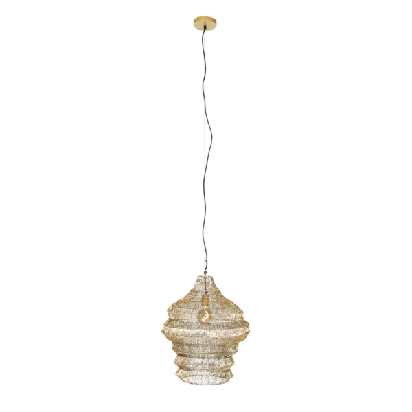 Oosterse hanglamp goud 45 cm x 60 cm - Vadi - Afbeelding 2