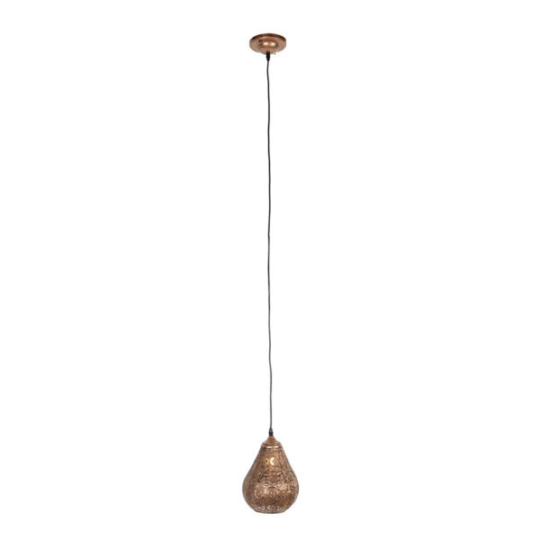 Oosterse hanglamp koper - Billa Dia - Afbeelding 2