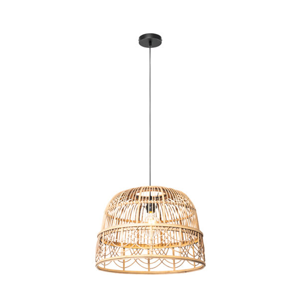 Oosterse hanglamp rotan 49 cm - Michelle - Afbeelding 2