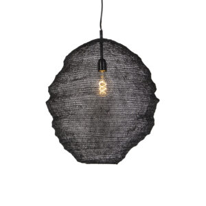hanglampen Oosterse hanglamp zwart Nidum Gran AluminiumStaal Zwart Onze is een lamp die je interieur in sfeer Hij afgewerkt met metaal waardoor de lichtbron