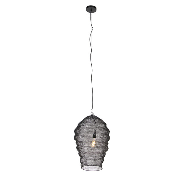 Oosterse hanglamp zwart - Nidum - Afbeelding 2