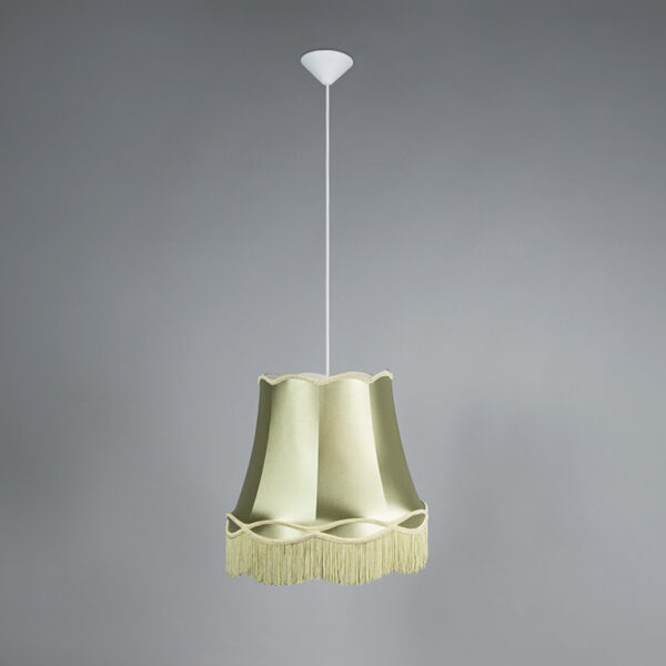 Retro hanglamp groen 45 cm - Granny - Afbeelding 2
