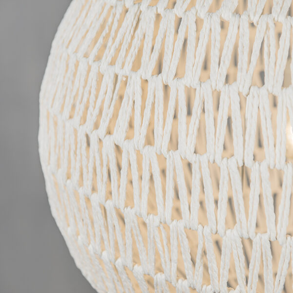 Retro hanglamp wit 60 cm - Lina Ball 60 - Afbeelding 2