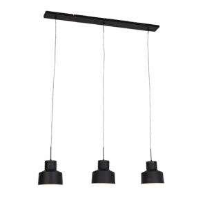 hanglampen Retro hanglamp zwart Chappie Staal Zwart Dat een retro lamp ook echt sfeervol kan zijn bewijst deze stoere Chappie. De is mooi afgewerkt in zwarte