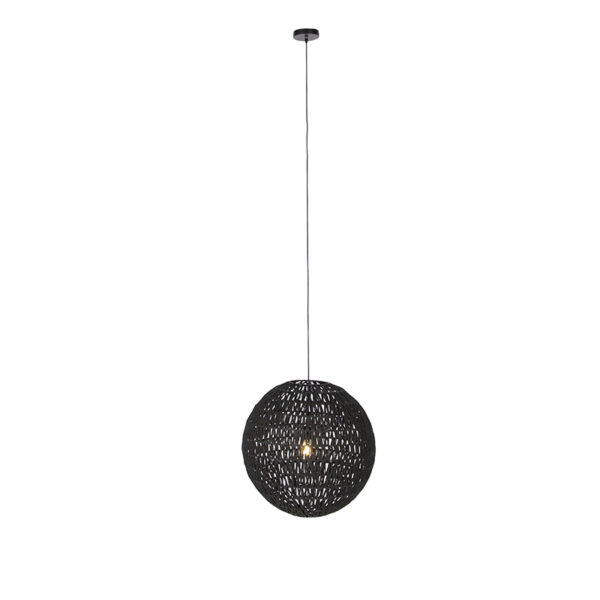 Retro hanglamp zwart 60 cm - Lina Ball - Afbeelding 2