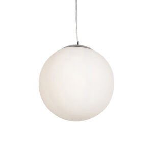 hanglampen Scandinavische hanglamp opaal glas 50cm Ball 50 GlasStaal Wit Van een modern tot Scandinavisch interieur van hal de cm komt met zijn strakke en