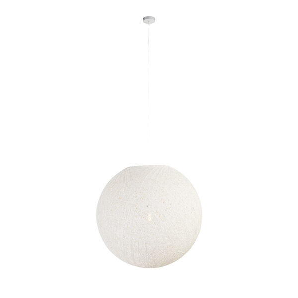 Scandinavische hanglamp wit 80 cm - Corda - Afbeelding 2