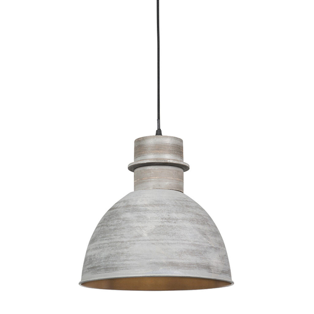 hanglampen Set van 2 landelijke grijs Dory Staal Grijs Hanglamp is een hanglamp met rustieke grijze afwerking voor sfeervolle uitstraling. De lamp geschikt in