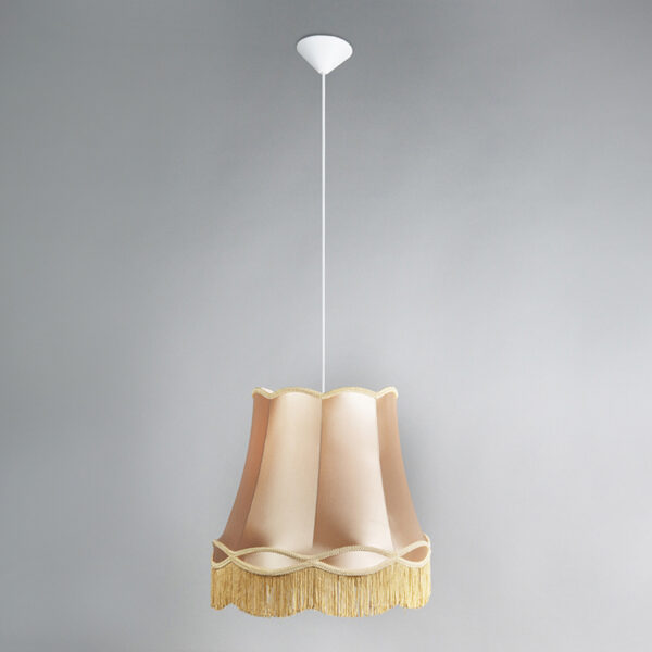 Set van 4 retro hanglampen goud 45 cm - Granny - Afbeelding 2