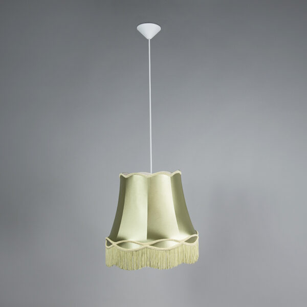 Set van 4 retro hanglampen groen 45 cm - Granny - Afbeelding 2