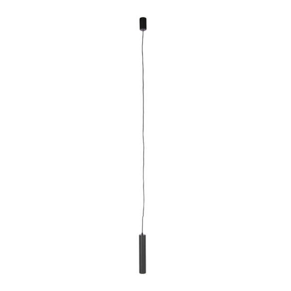 Smart design hanglamp zwart incl. wifi GU10 lichtbron - Tuba Small - Afbeelding 2