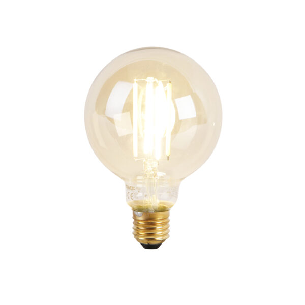 Smart hanglamp mat messing 6-lichts incl. Wifi G95 - Sydney - Afbeelding 2