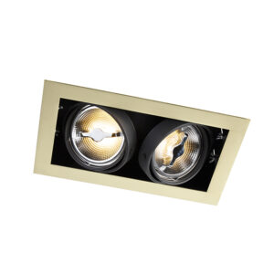 inbouwspots Inbouwspot messing verstelbaar Oneon Staal Met deze inbouwspot haal je een stijlvol en luxueus design in huis. Hij heeft lengte van 343 cm breedte