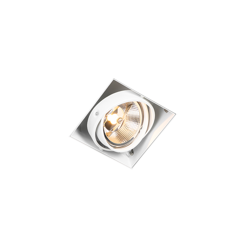 inbouwspots Inbouwspot wit GU10 AR111 trimless verstelbaar Oneon Staal Wit Perfecte basisverlichting in huis deze Oneon. Je haalt een stijlvol en luxueus design