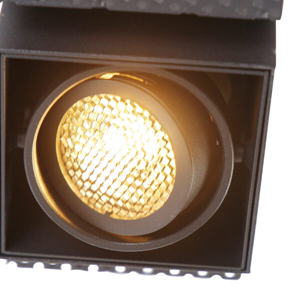 Inbouwspot zwart draai- en kantelbaar Trimless - Oneon Honey - Afbeelding 2