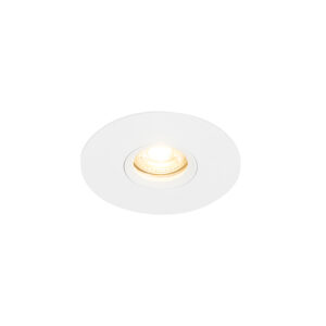 inbouwspots Moderne inbouwspot wit 12 cm Buco Aluminium Wit is een strakke en tijdloze volledig afgewerkt in witte kleur. Hij heeft diameter van de inbouwdiepte