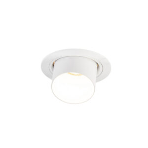 inbouwspots Moderne inbouwspot wit rond kantelbaar Installa Aluminium Wit De is een super moderne inbouwspot. Hij afgewerkt in het wat hem erg tijdloos maakt.