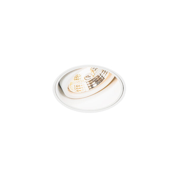 inbouwspots Moderne inbouwspot wit trimless Impact 70 Aluminium Wit Door de minimalistische uitstraling van spot is dit een echte tijdloze variant. Deze