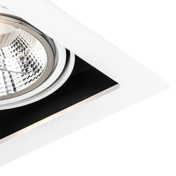 Moderne inbouwspot wit 18 cm verstelbaar - Artemis 111 - Afbeelding 2