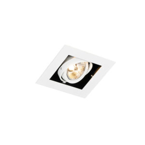 inbouwspots Moderne inbouwspot wit verstelbaar Oneon 70 Staal Wit Voeg stijl toe aan je interieur met 70. Deze strakke zorgt ervoor dat er gestroomlijnd uit