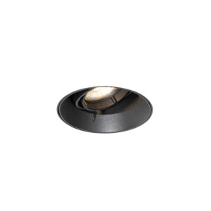 inbouwspots Moderne inbouwspot zwart GU10 rond trimless Oneon Aluminium Zwart is de perfecte voor in een modern interieur. Plaats er aantal op rijtje je