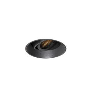 inbouwspots Moderne inbouwspot zwart GU10 rond trimless Oneon Honey Aluminium Zwart Werk je spots weg in het plafond met Honey. Mooi als jouw verlichting