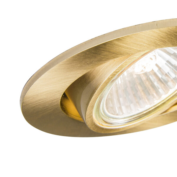 Set van 10 inbouwspots goud kantelbaar - Cisco - Afbeelding 2