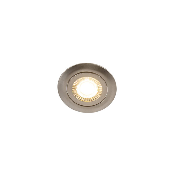 Set van 5 moderne inbouwspots staal incl. LED 3-staps dimbaar - Mio - Afbeelding 2