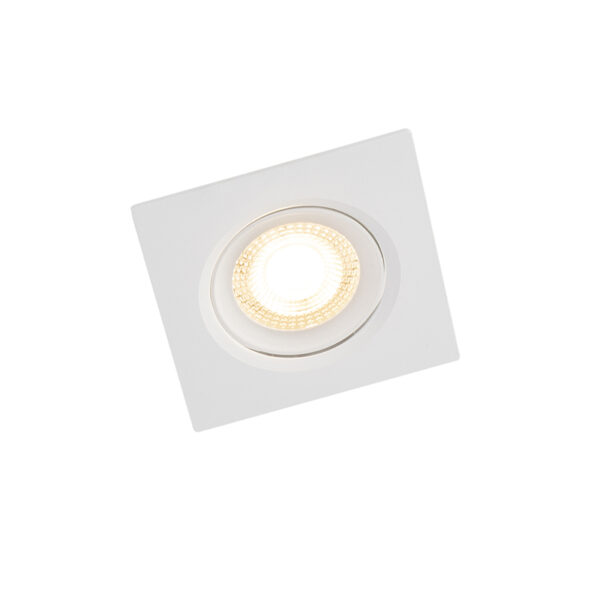 Set van 3 inbouwspots wit incl. LED 3-staps dimbaar - Miu - Afbeelding 2