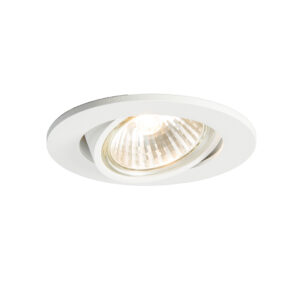 inbouwspots Smart inbouwspot wit kantelbaar incl. wifi GU10 Cisco Aluminium Wit De witte smart maakt jouw woning helemaal compleet. Met deze ben je in een